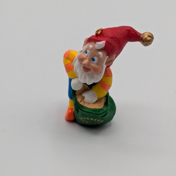 Hallmark Keepsake Rudolph's Helper 1996 Miniature Ornament, Membership Gift - Picture 3 of 11